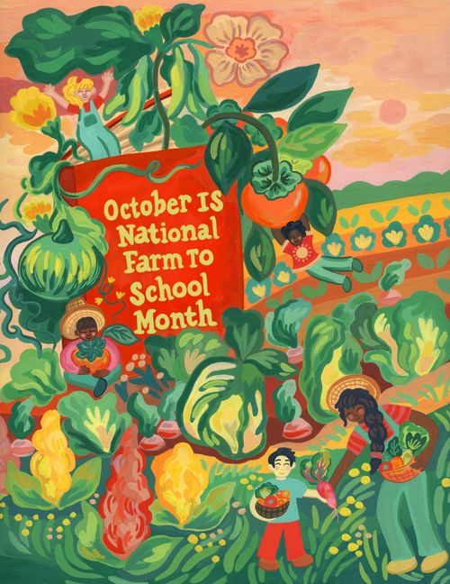 Celebrate National Farm-to-School Month with Harvesting Good!