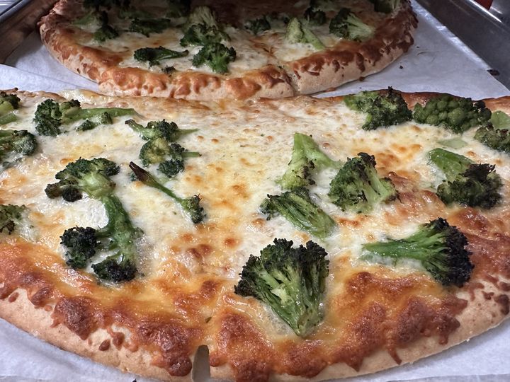 Boston Public Schools broccoli pizza